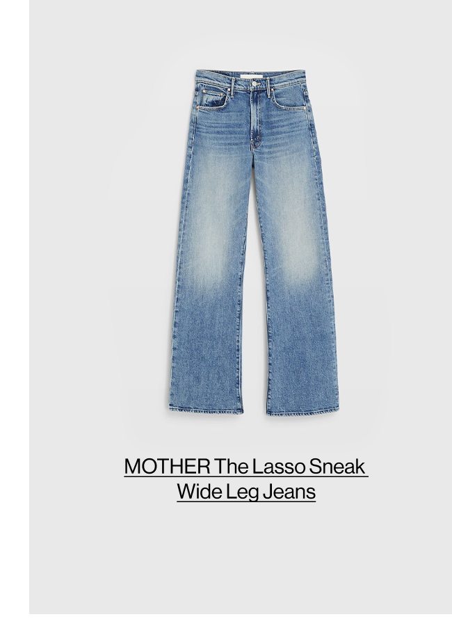 MOTHER The Lasso Sneak Wide Leg Jeans